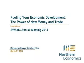 fueling your economic development the power of new money and trade