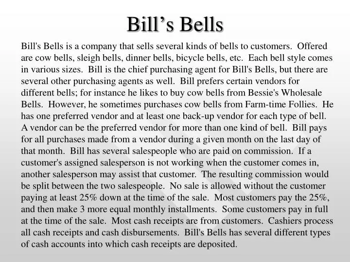 bill s bells