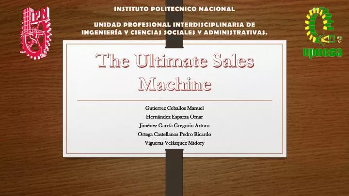 the ultimate sales machine