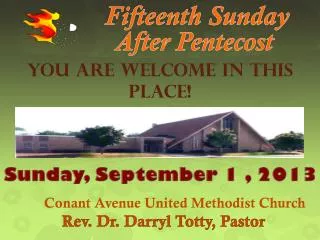 Fifteenth Sunday After Pentecost