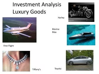 Investment Analysis Luxury Goods