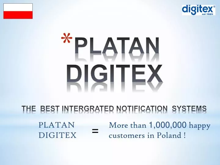 platan digitex the best intergrated notification systems