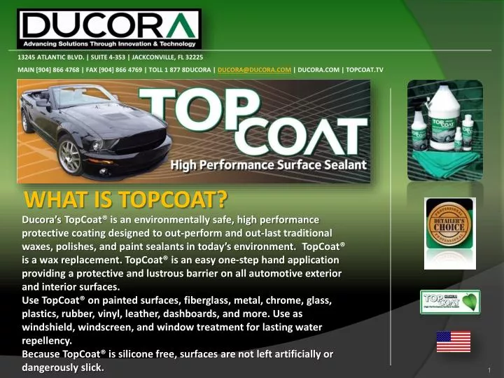what is topcoat