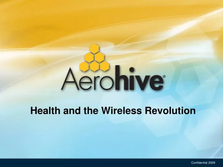 health and the wireless revolution