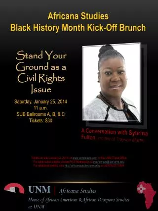 Stand Your Ground as a Civil Rights Issue