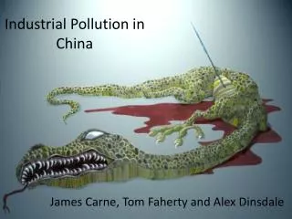 Industrial Pollution in China