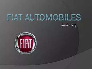 FIAT Automobiles