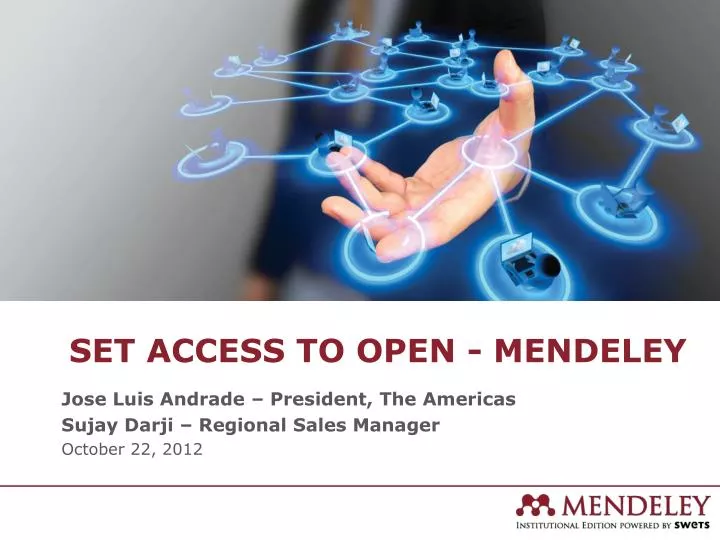 set access to open mendeley