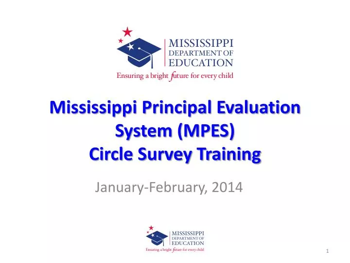 mississippi principal evaluation system mpes circle survey training