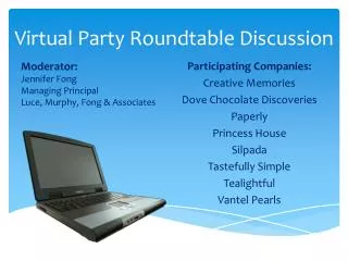 Virtual Party Roundtable Discussion