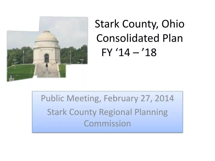 stark county ohio consolidated plan fy 14 18
