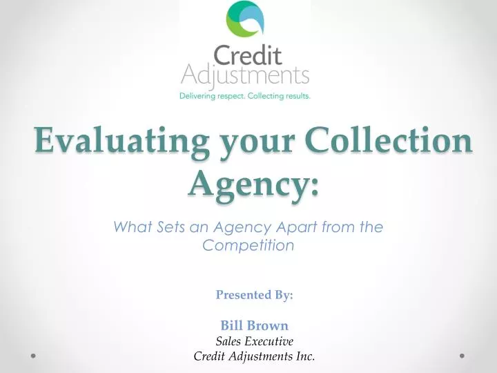 evaluating your collection agency