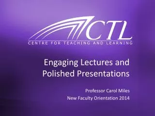 Engaging Lectures