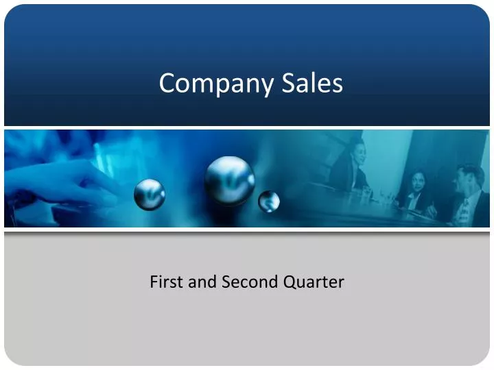 company sales