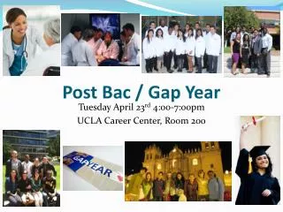 Post Bac / Gap Year