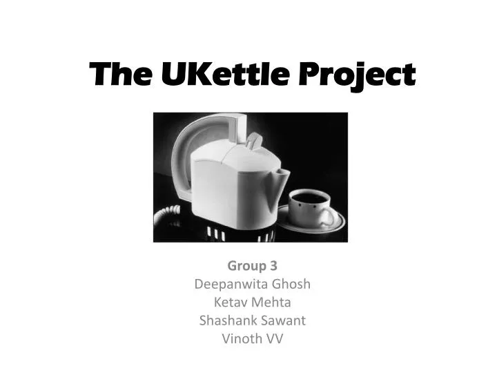 the ukettle project