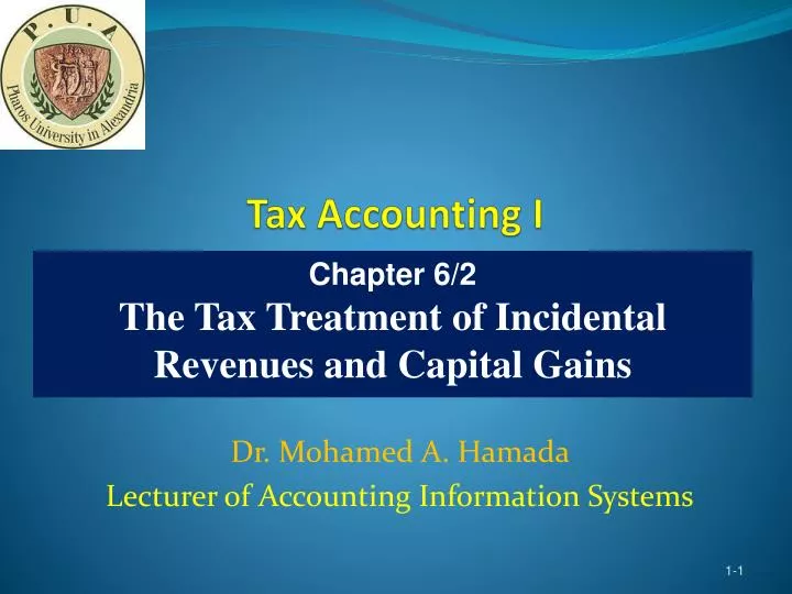 tax accounting i