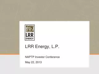 LRR Energy, L.P.