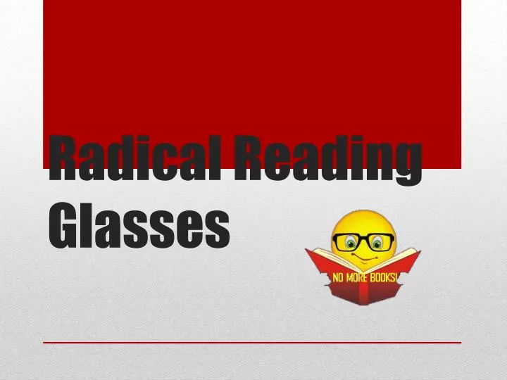 radical reading glasses