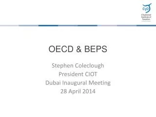 OECD &amp; BEPS