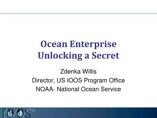 Ocean Enterprise Unlocking a Secret