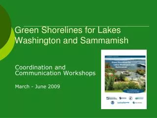 Green Shorelines for Lakes Washington and Sammamish