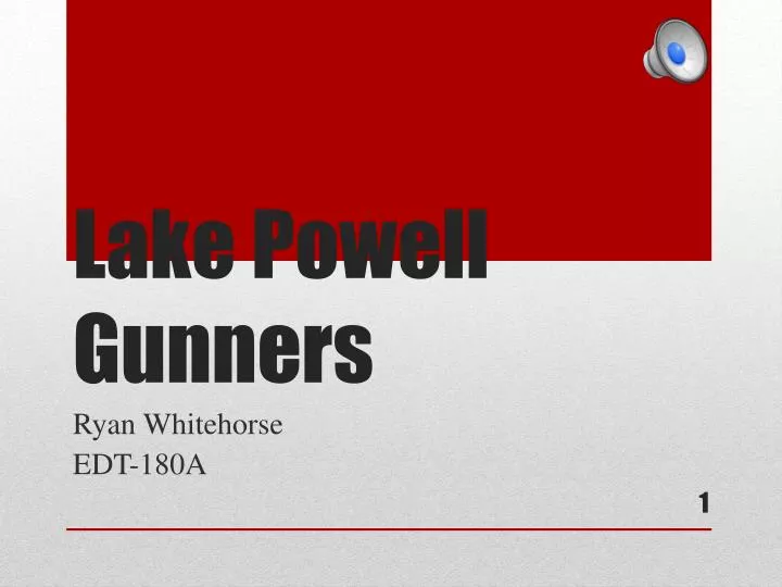 lake powell gunners