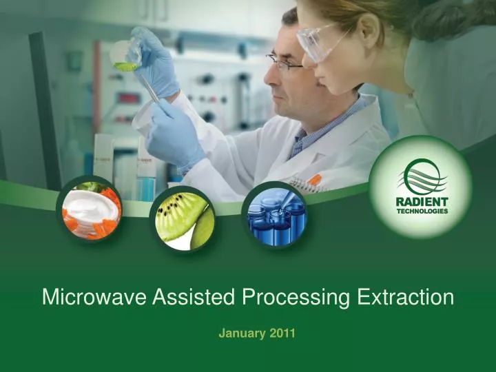 microwave assisted processing extraction