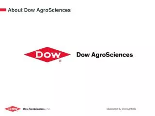 About Dow AgroSciences