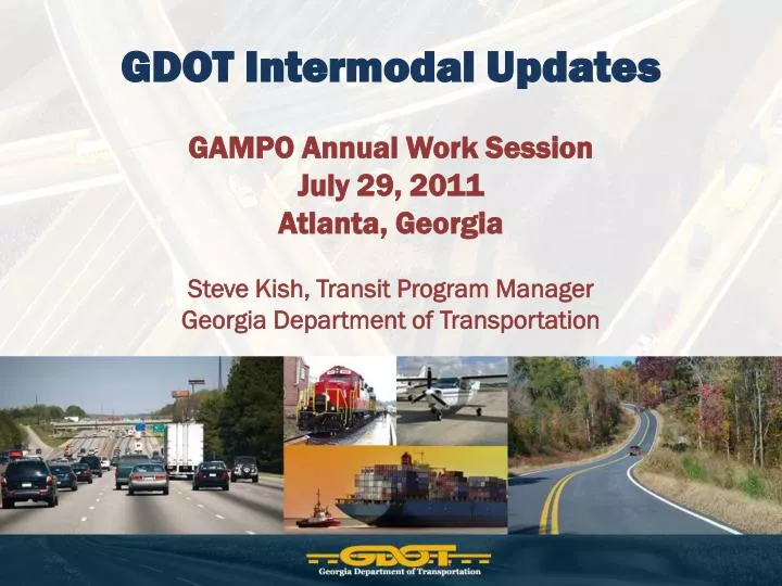 gdot intermodal updates