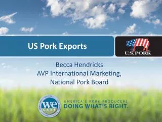 US Pork Exports