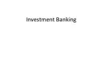 Investment Banking - slide 1