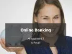 Online Banking - slide 1