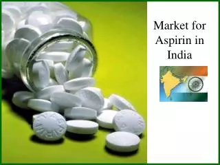 Market for Aspirin in India