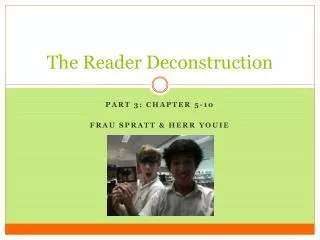 The Reader Deconstruction