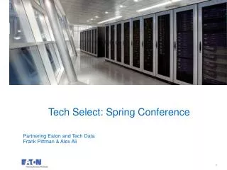 Tech Select: Spring Conference