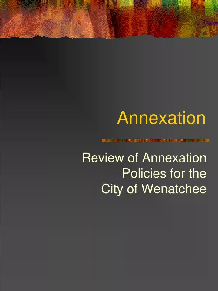 annexation