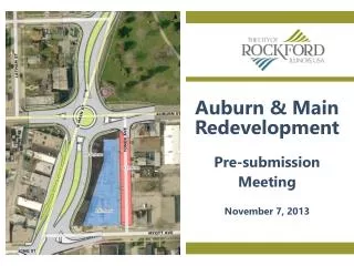 Auburn &amp; Main Redevelopment