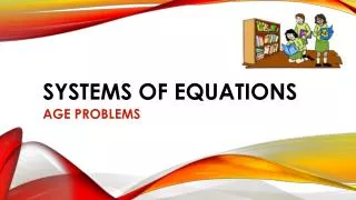 SYSTEMS OF EQUATIONS