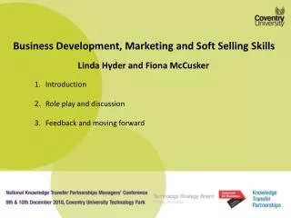 Business Development, Marketing and Soft Selling Skills