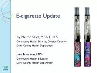 E-cigarette Update