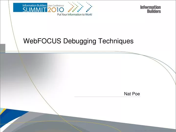 webfocus debugging techniques