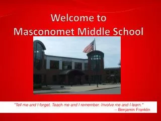 Welcome to Masconomet Middle School