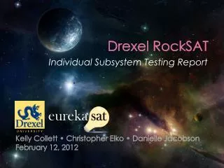 Drexel RockSAT