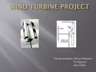 WIND TURBINE PROJECT