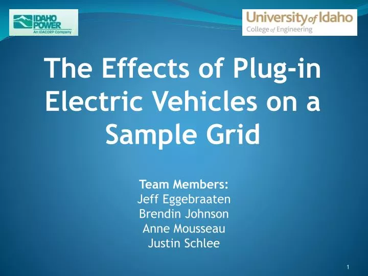 the effects of plug in electric vehicles on a sample grid