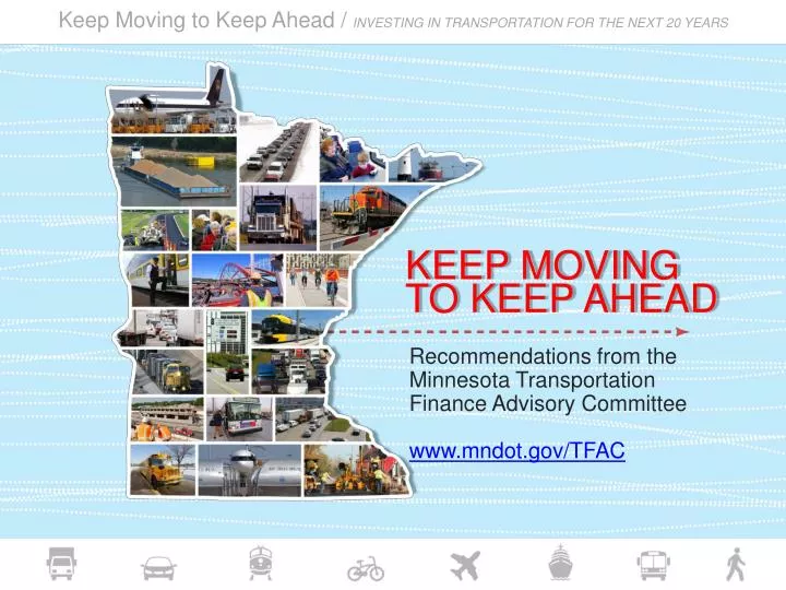 recommendations from the minnesota transportation finance advisory committee www mndot gov tfac