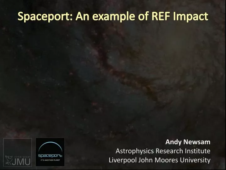 spaceport an example of ref impact