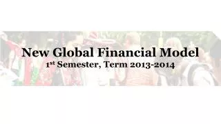 New Global Financial Model