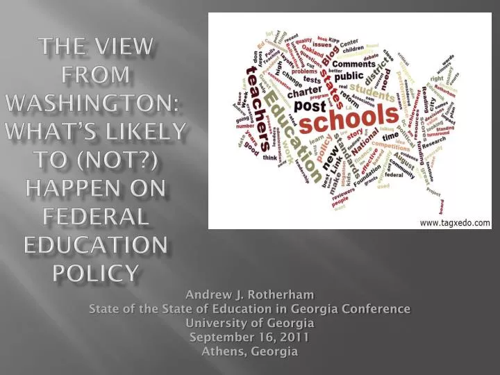 the view from washington what s likely to not happen on federal education policy